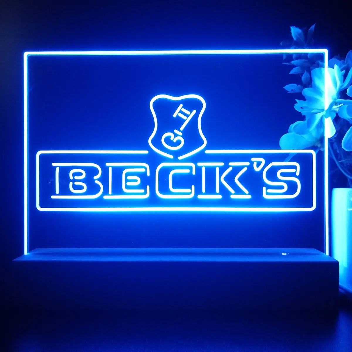 Beck's Beer Neon Sign Pub Bar Lamp 1