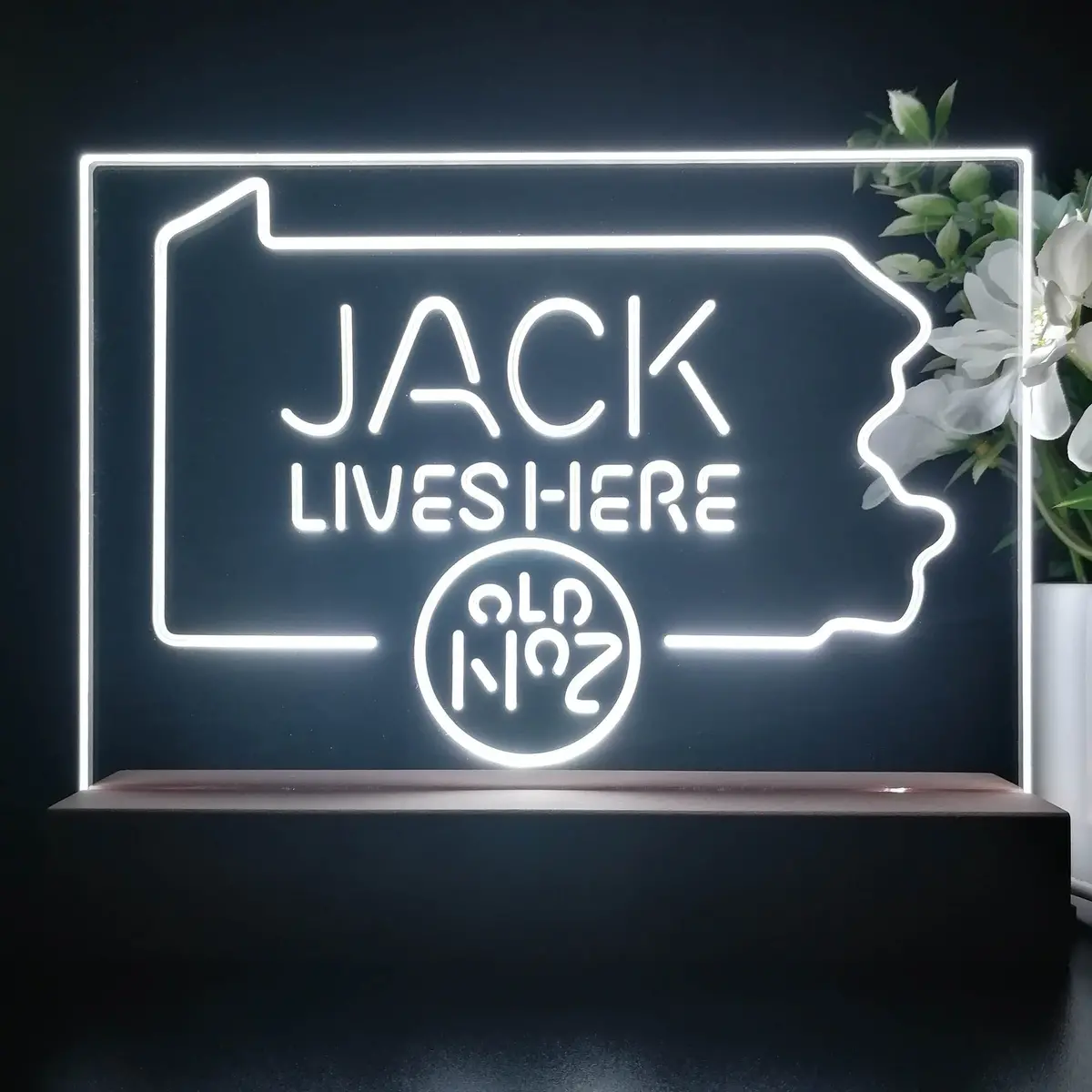 Pennsylvania Jack Lives Here Neon Sign Pub Bar Lamp 1