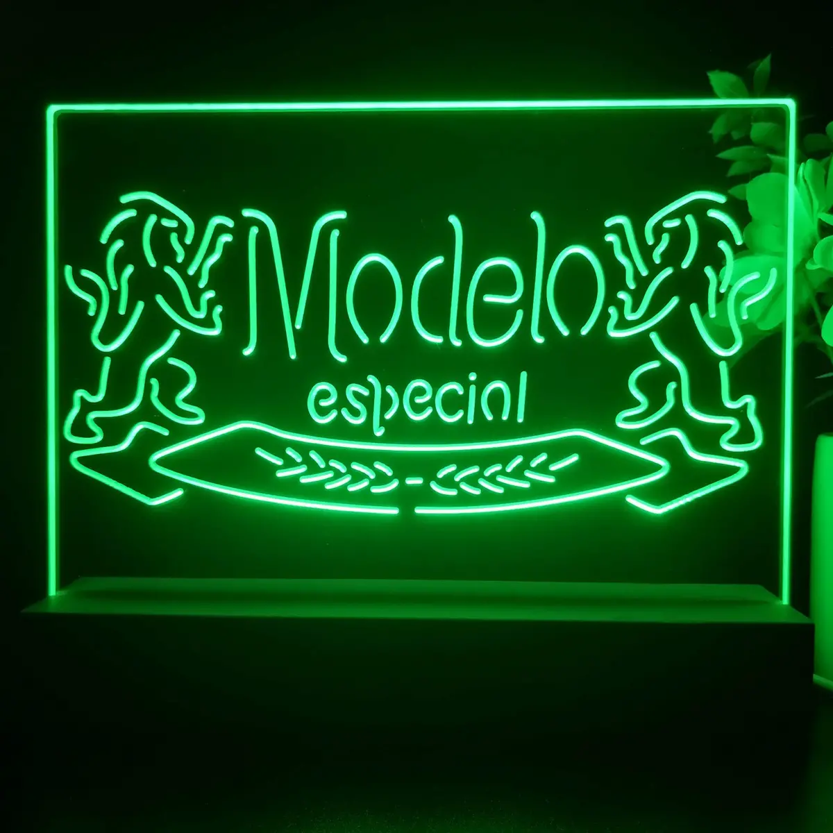Modelos Especials Beers Lions Neon Sign Pub Bar Lamp 2
