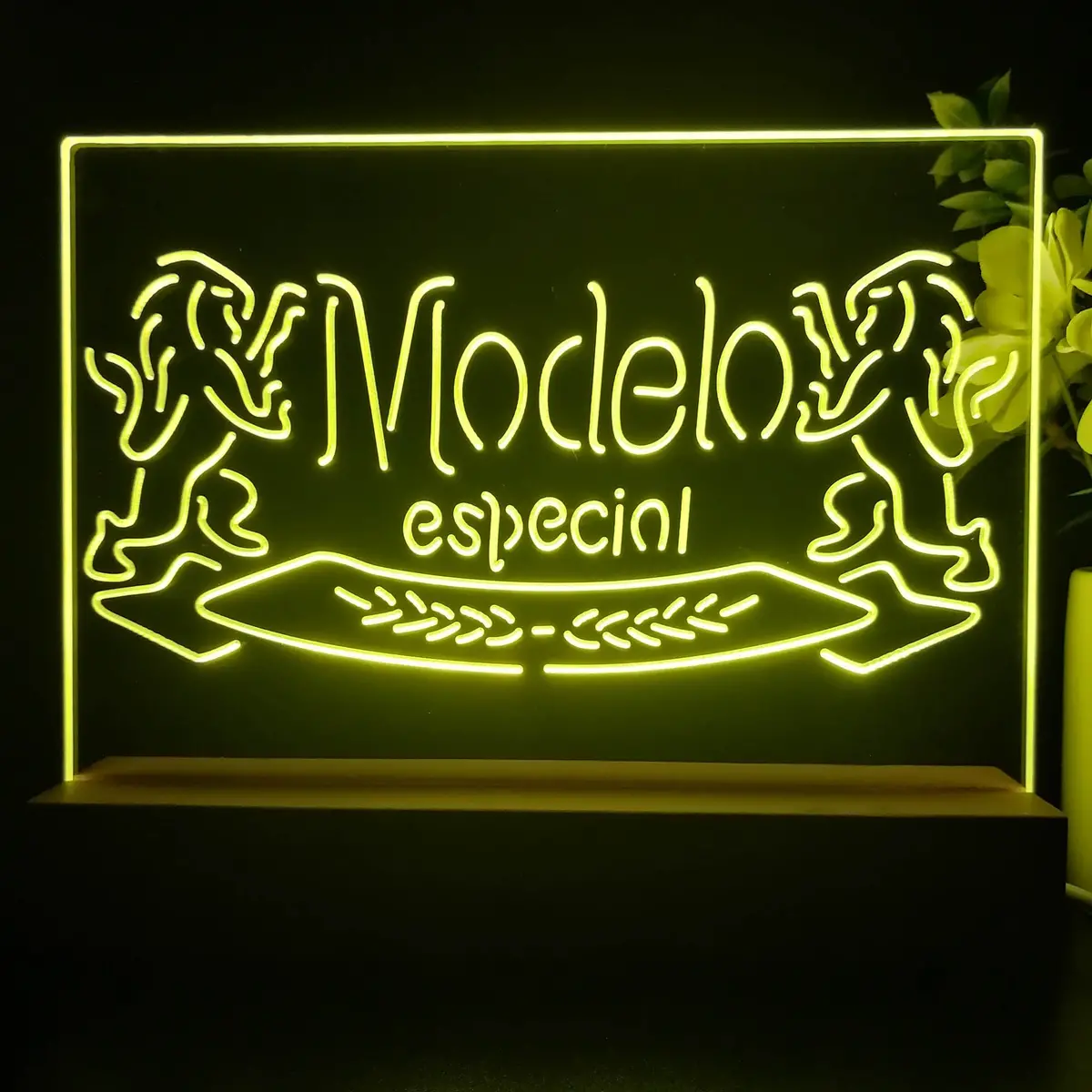 Modelos Especials Beers Lions Neon Sign Pub Bar Lamp 1
