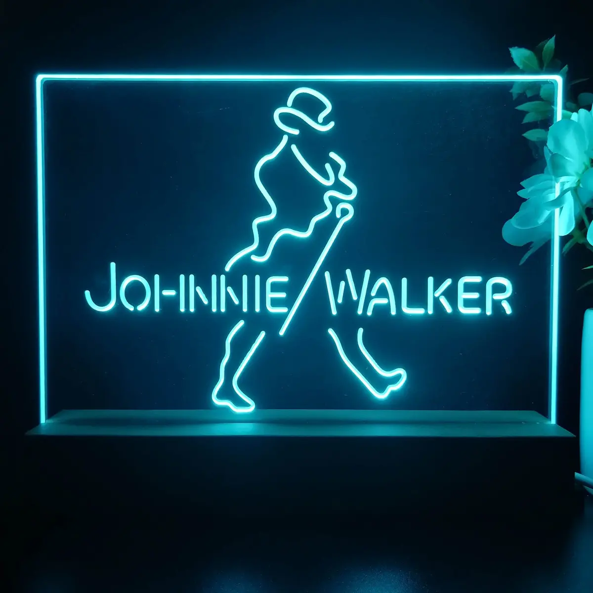 Johnnie Walker Neon Sign Pub Bar Lamp 1