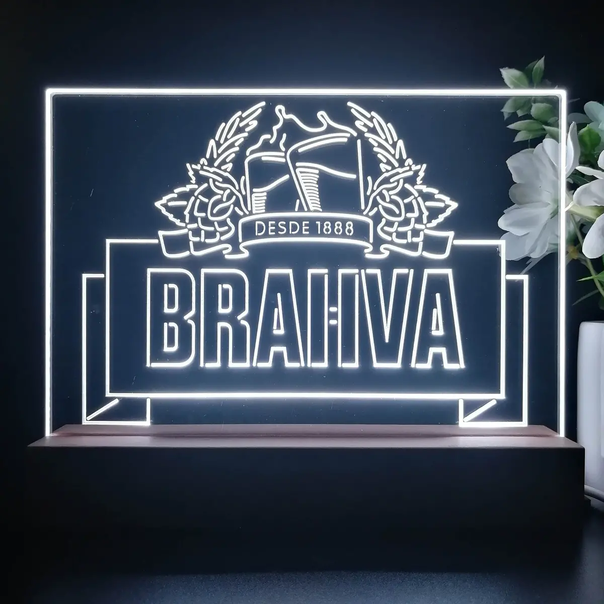 Brahva Neon Sign Pub Bar Lamp 2