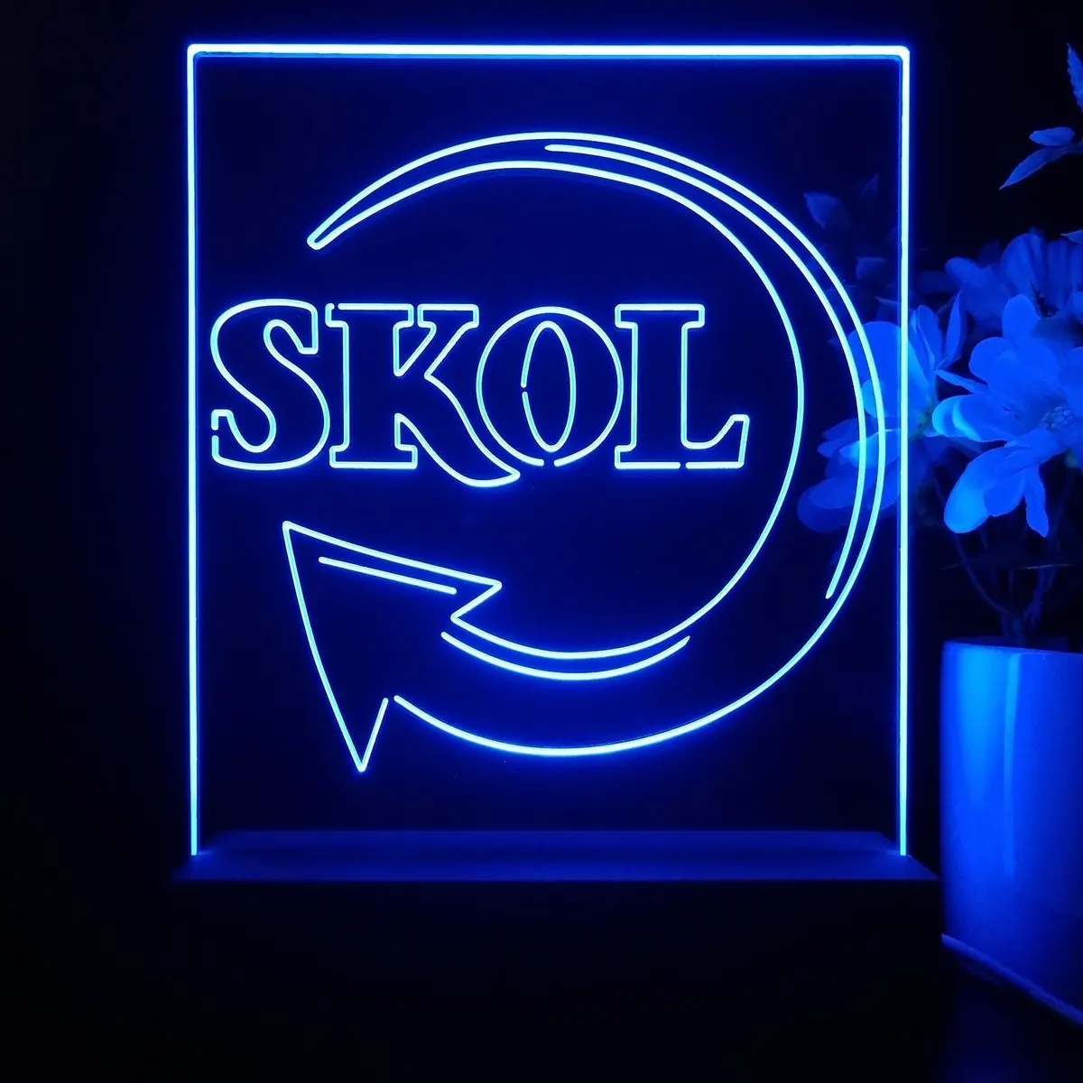 Skol Bar 3D Illusion Night Light Desk Lamp 1