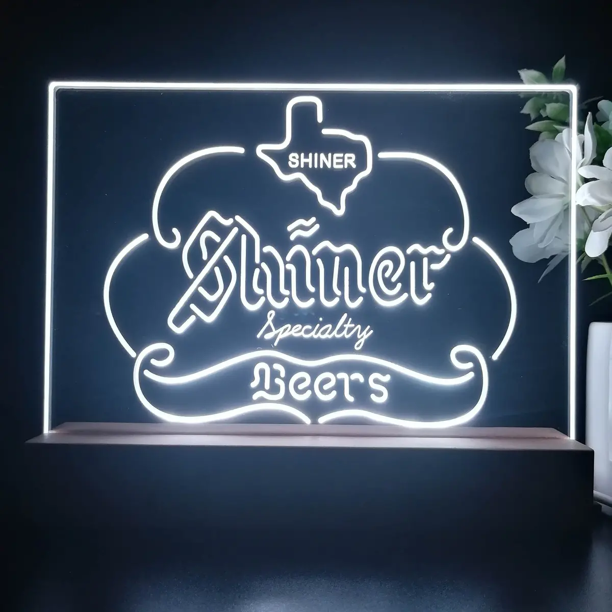 Shiner Beer Specialty Bar Neon Sign Pub Bar Lamp 2