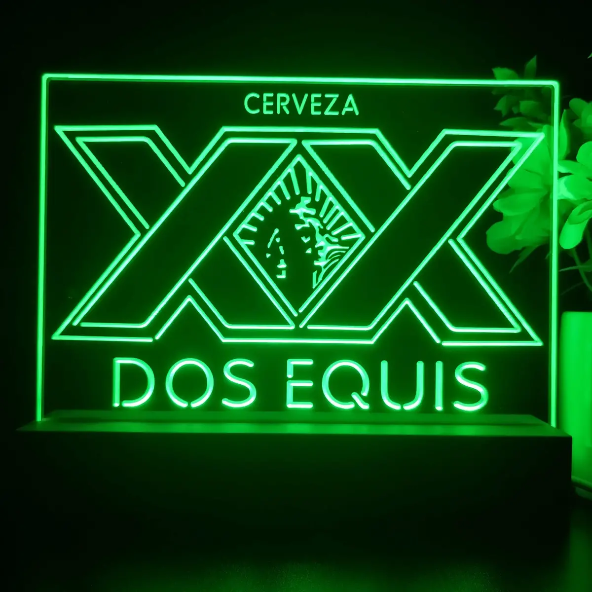 Xx Dos Equis Beer Neon Sign Pub Bar Lamp 2