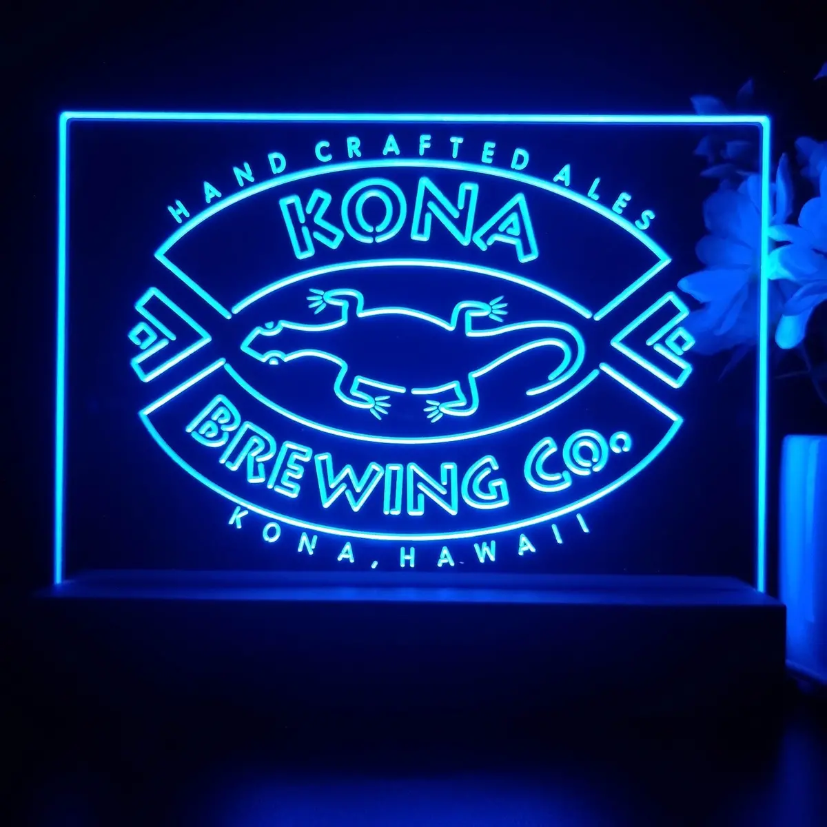 Kona Brewing Co. Hawaii Neon Sign Pub Bar Lamp 2