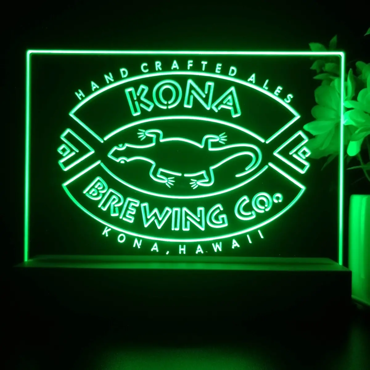 Kona Brewing Co. Hawaii Neon Sign Pub Bar Lamp 1