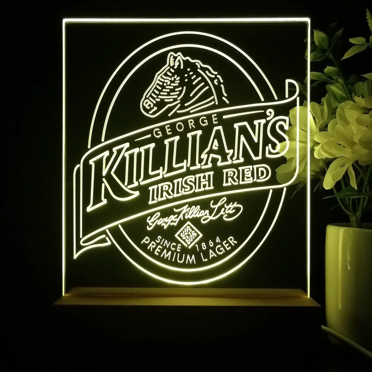 Killian's Irish Beer Night Light Neon Pub Bar Lamp 1