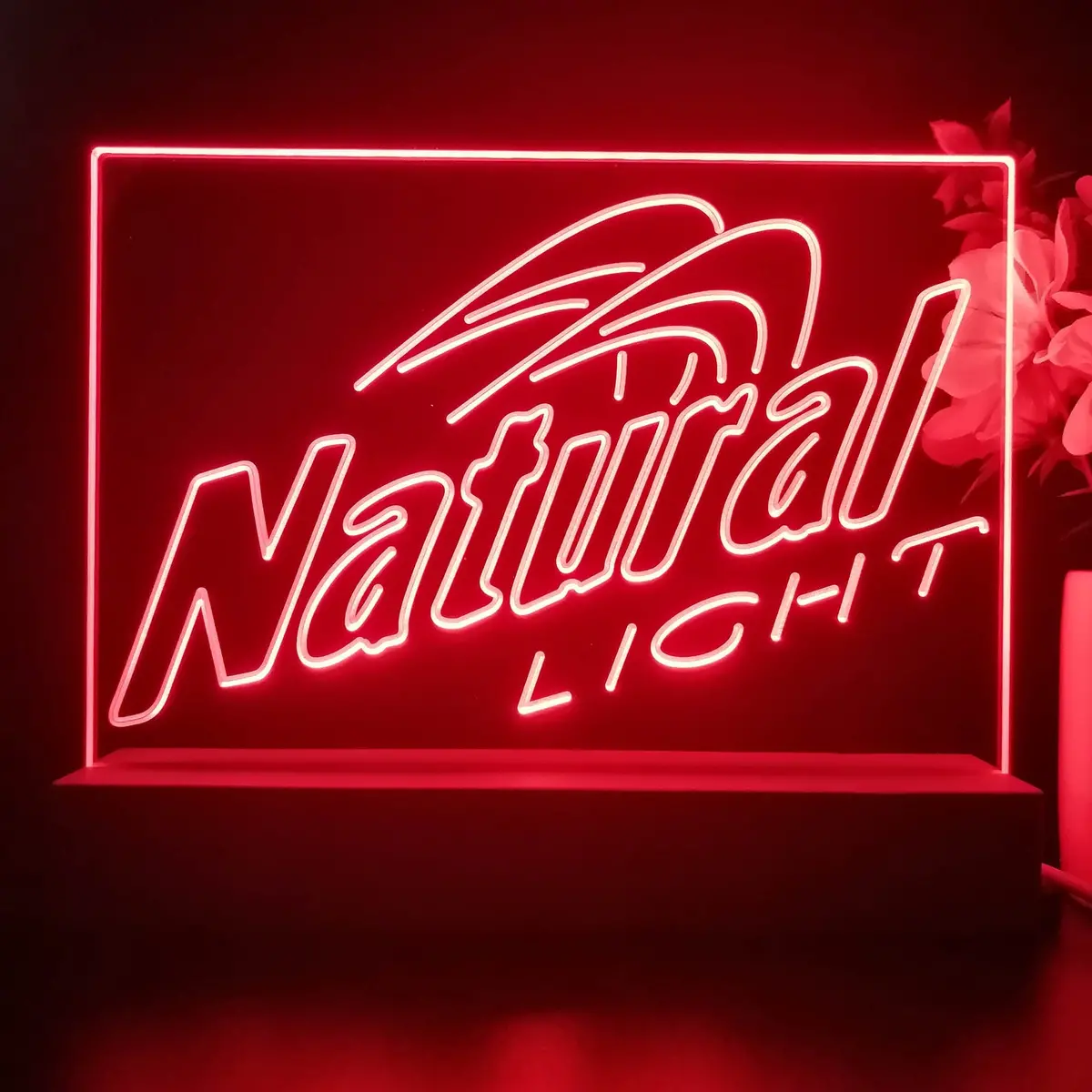 Natural Light Beer Neon Sign Pub Bar Lamp 1