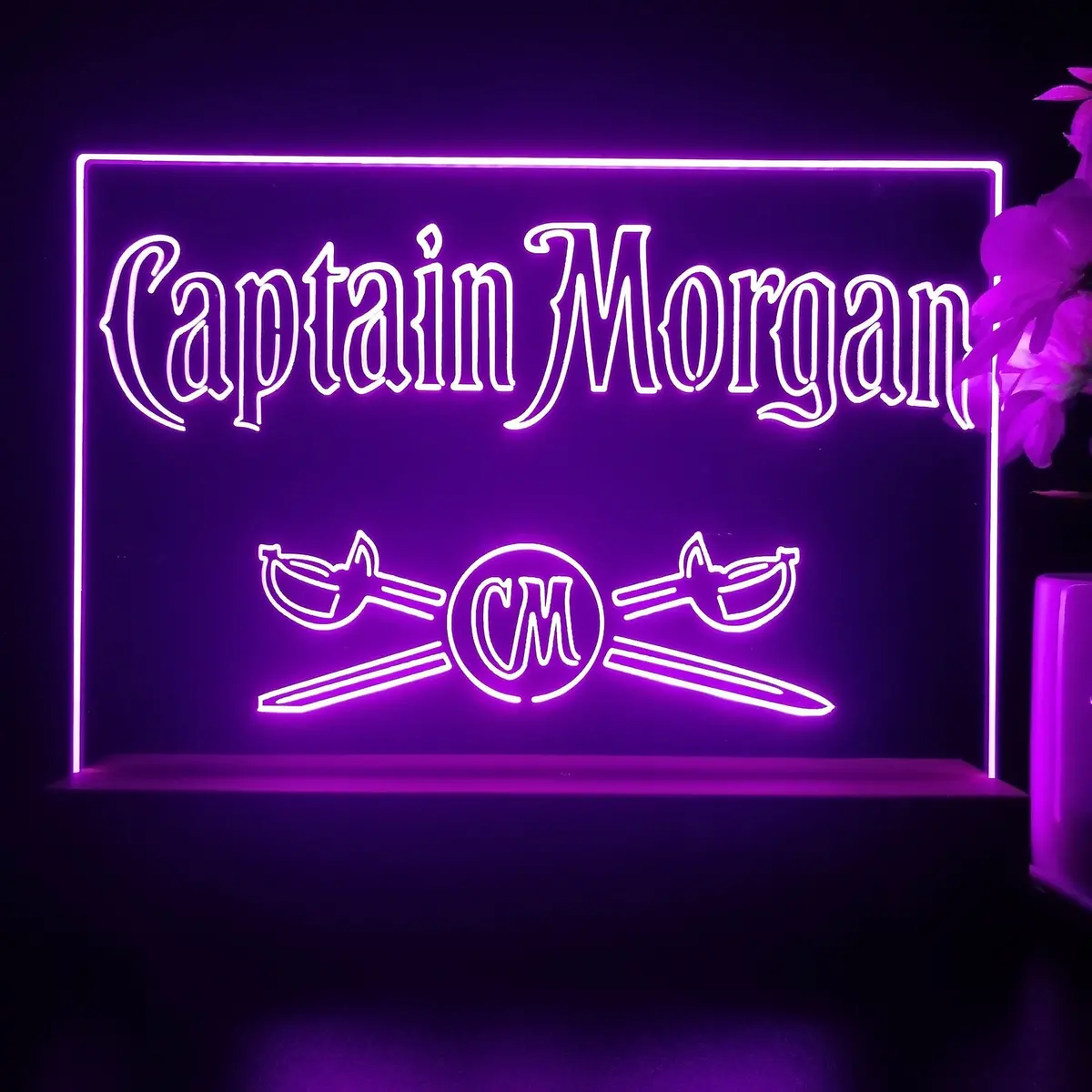 Captain Morgan Neon Sign Pub Bar Lamp 2