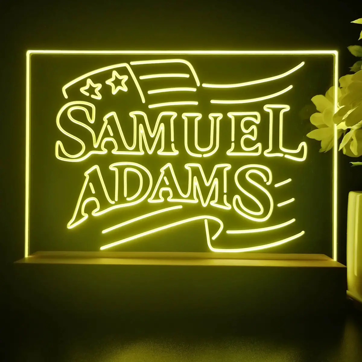 Samuels Adams Beer Neon Sign Pub Bar Lamp 2