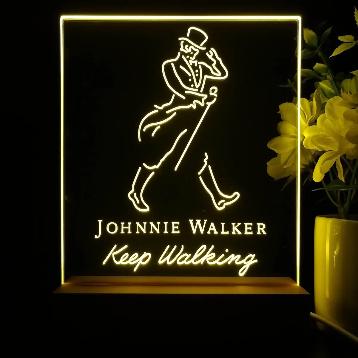 Jonnie Walker Night Light Neon Pub Bar Lamp 2