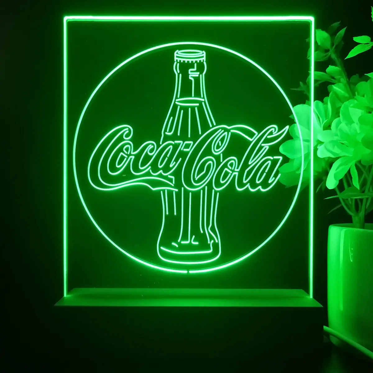 Coca Cola Classic Night Light Neon Pub Bar Lamp 2