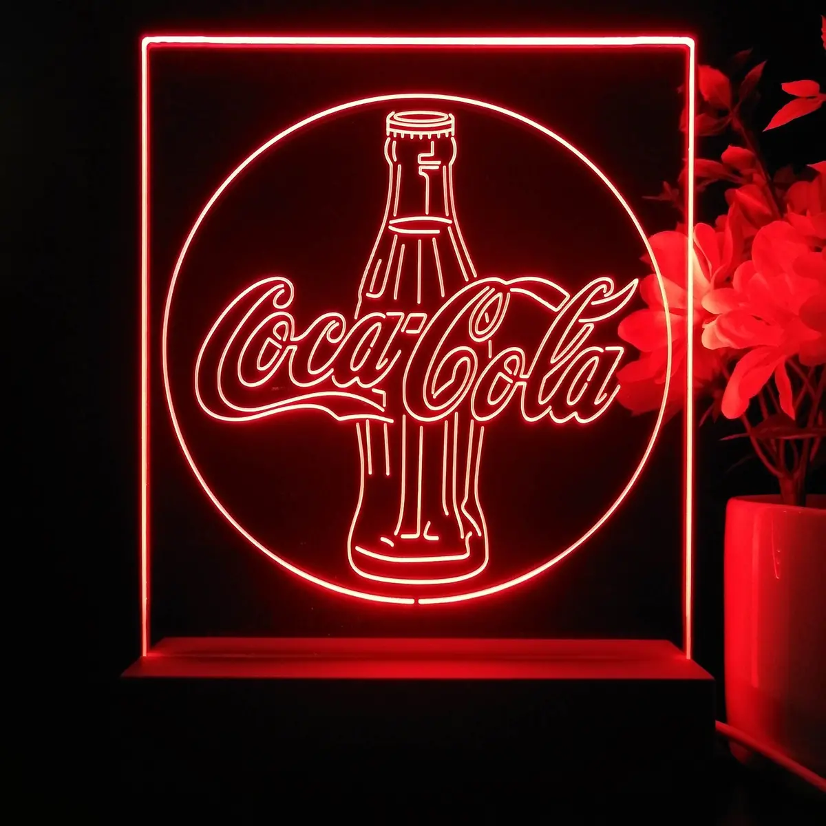 Coca Cola Classic Night Light Neon Pub Bar Lamp 1