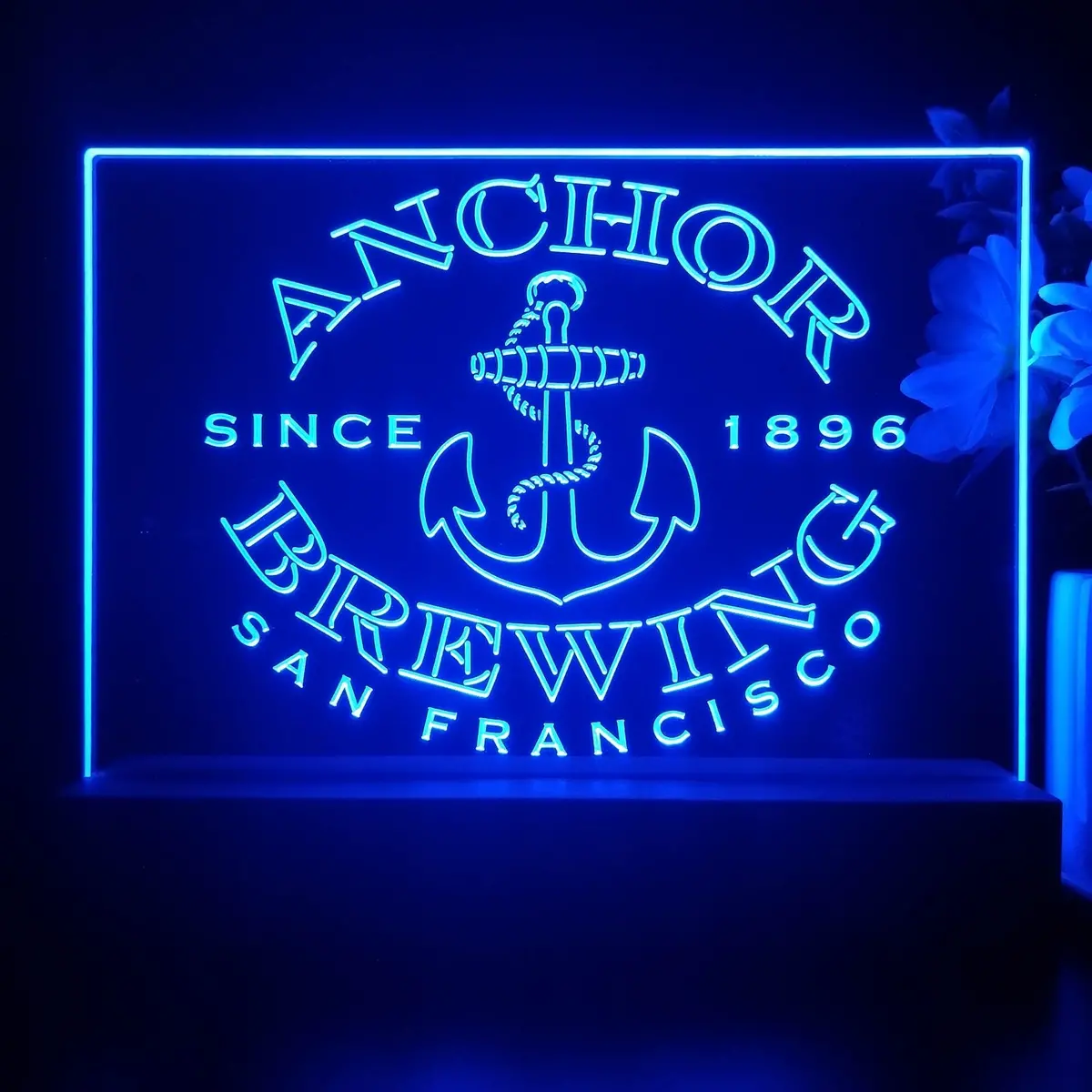Anchor Brewing Co. Neon Sign Pub Bar Decor Lamp 1