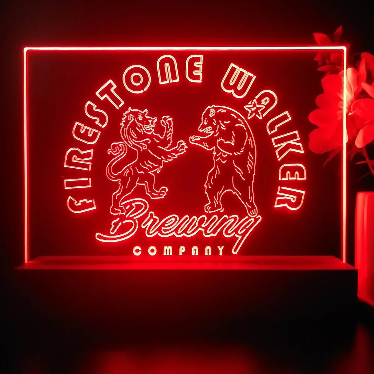 Firestone Walker Brewing Co. Neon Sign Pub Bar Decor Lamp 1