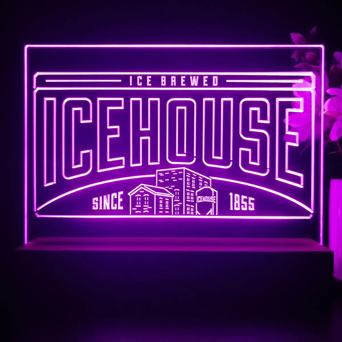 Icehouse Brewing Co. Neon Sign Pub Bar Decor Lamp 1