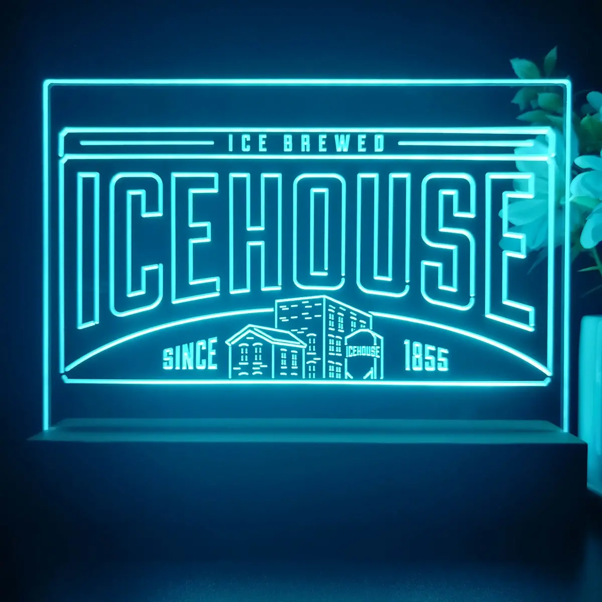 Icehouse Brewing Co. Neon Sign Pub Bar Decor Lamp 2