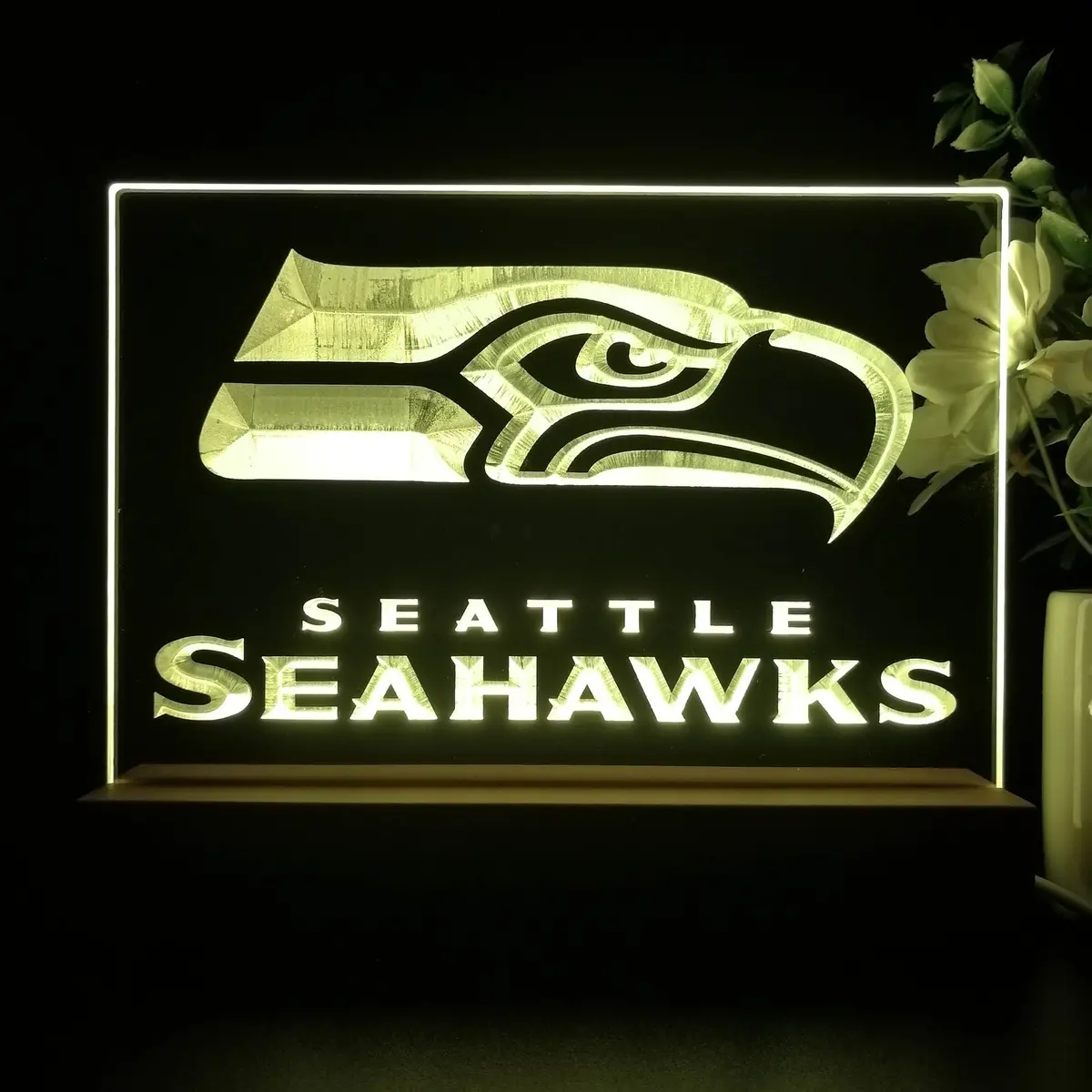 Seattle Seahawks  Neon Sign Pub Bar Lamp 1