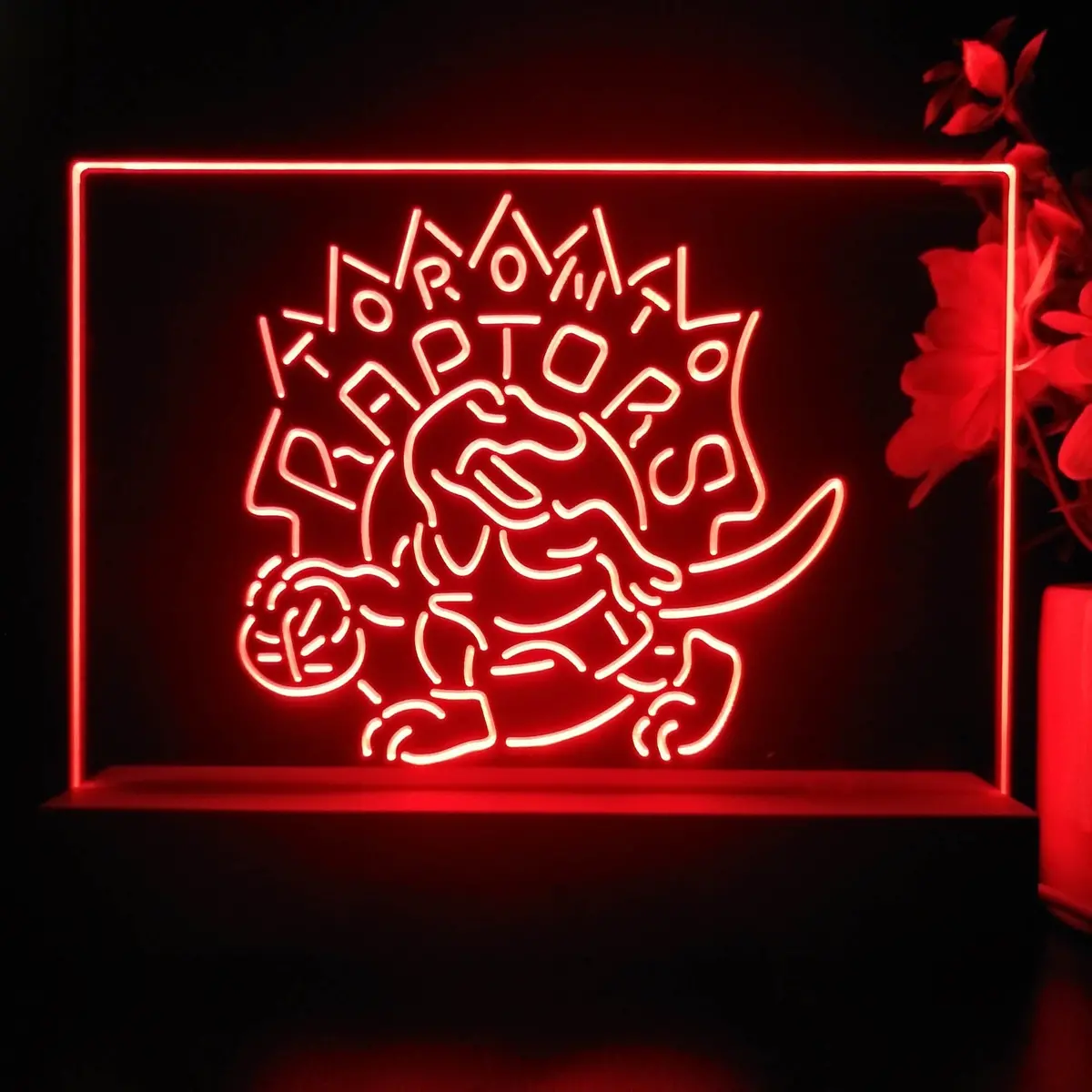 Toronto Raptors Neon Sign Pub Bar Lamp 1