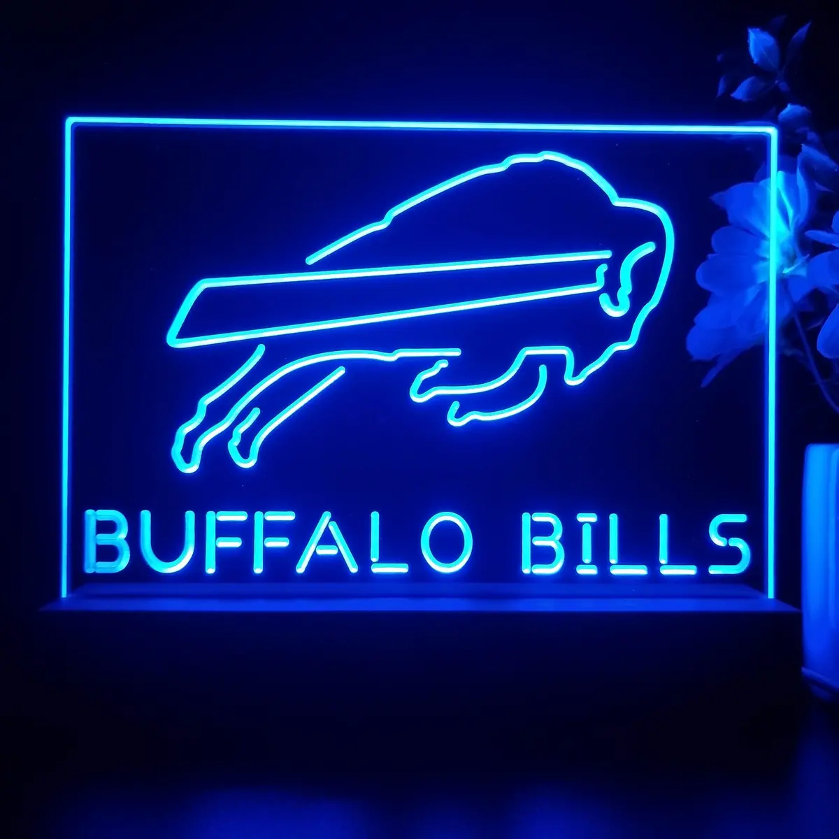 Buffalo Bills Neon Sign Pub Bar Lamp 1