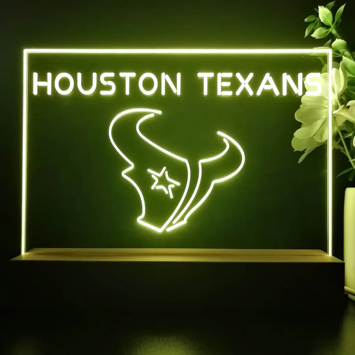 Houston Texans Neon Sign Pub Bar Lamp 2