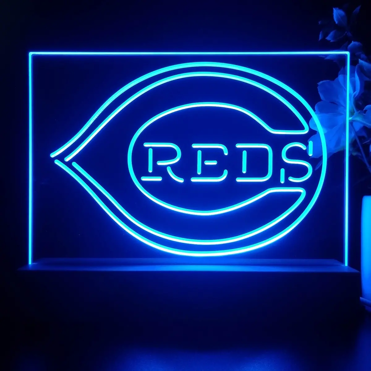 Cincinnati Reds Neon Sign Pub Bar Lamp 2