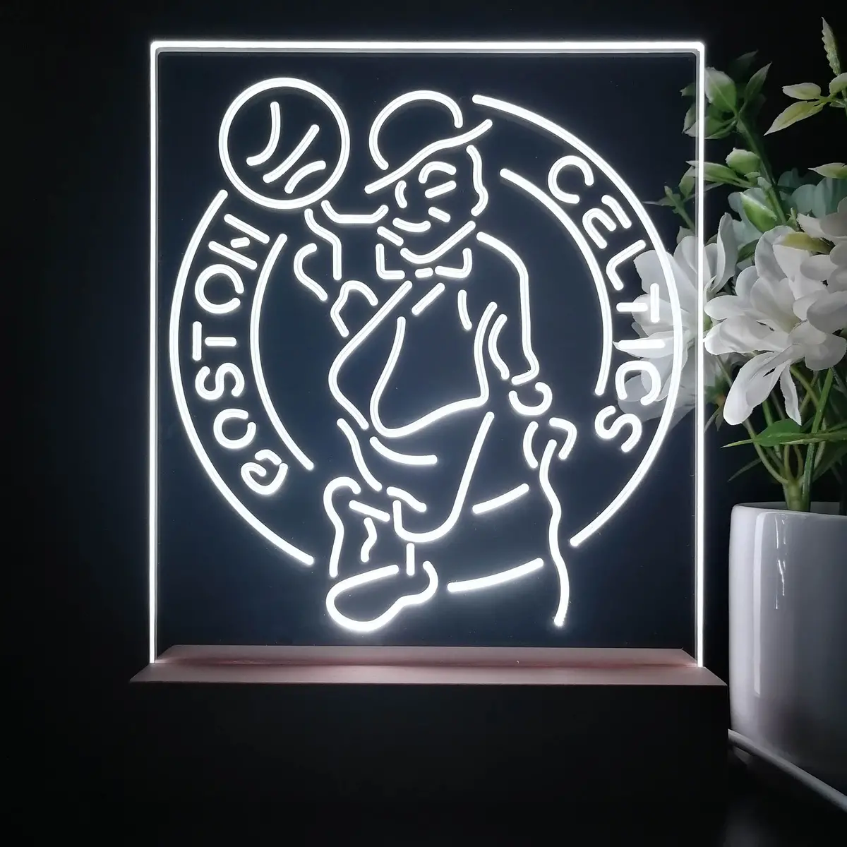 Boston Celticses Night Light Neon Pub Bar Lamp 1