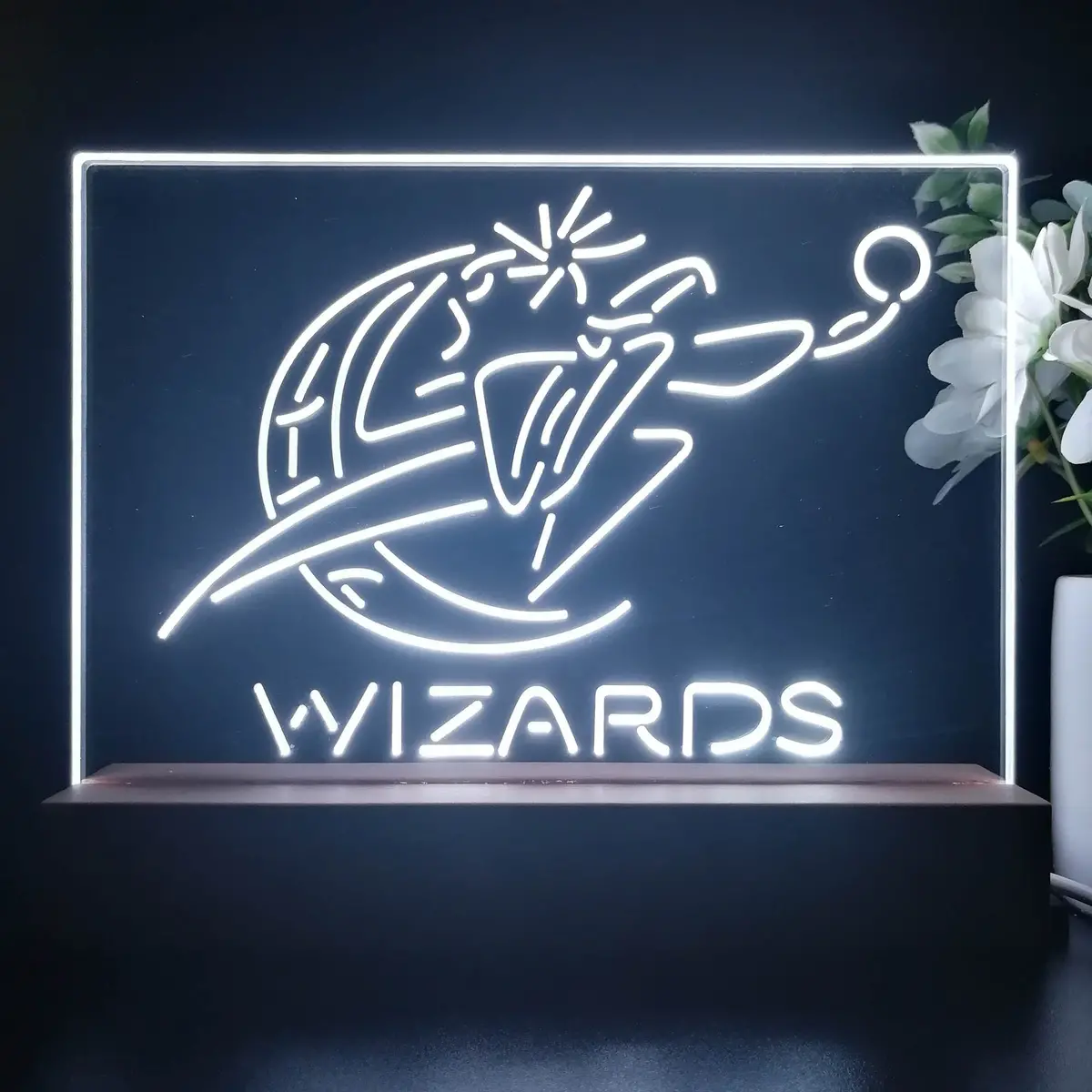 Washington Wizards 3D Illusion Night Light Desk Lamp 1