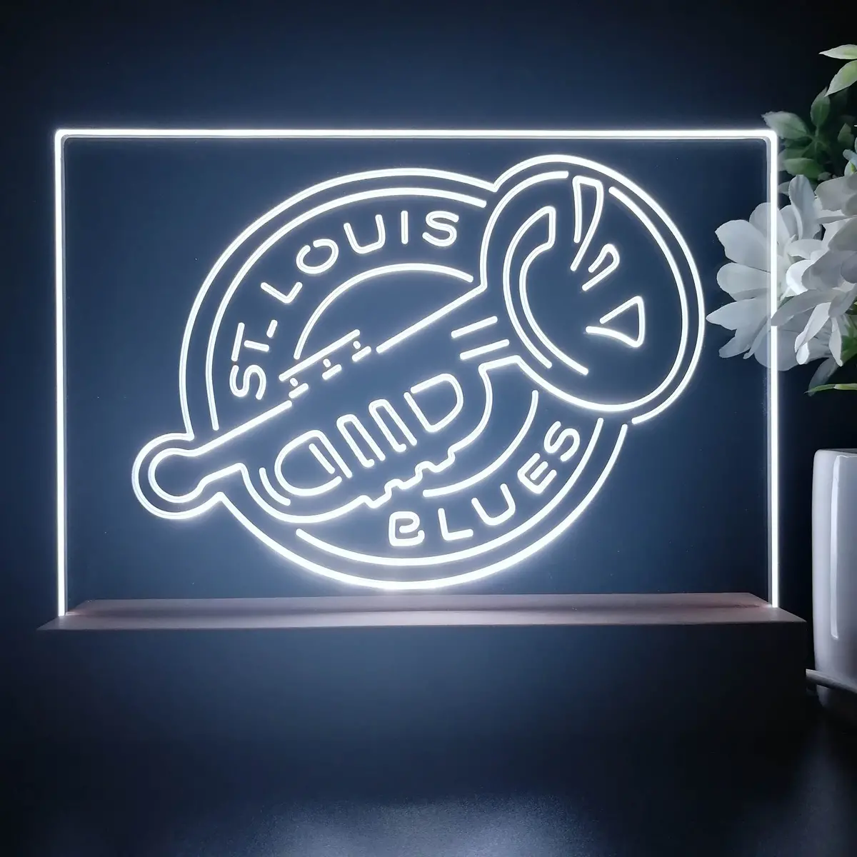 St Louis Blues Night Light Pub Bar Lamp 2