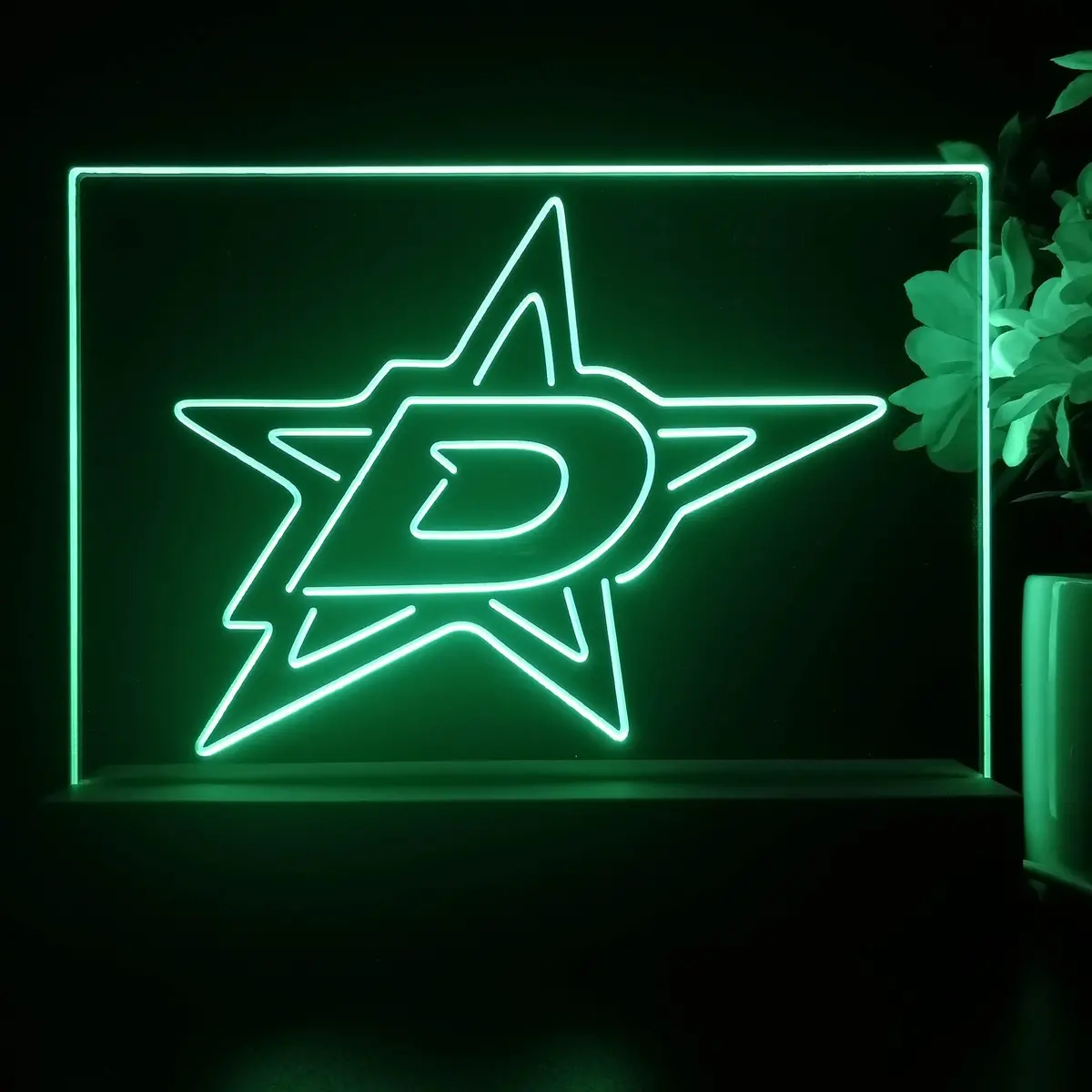 Dallas Stars Night Light Pub Bar Lamp 1