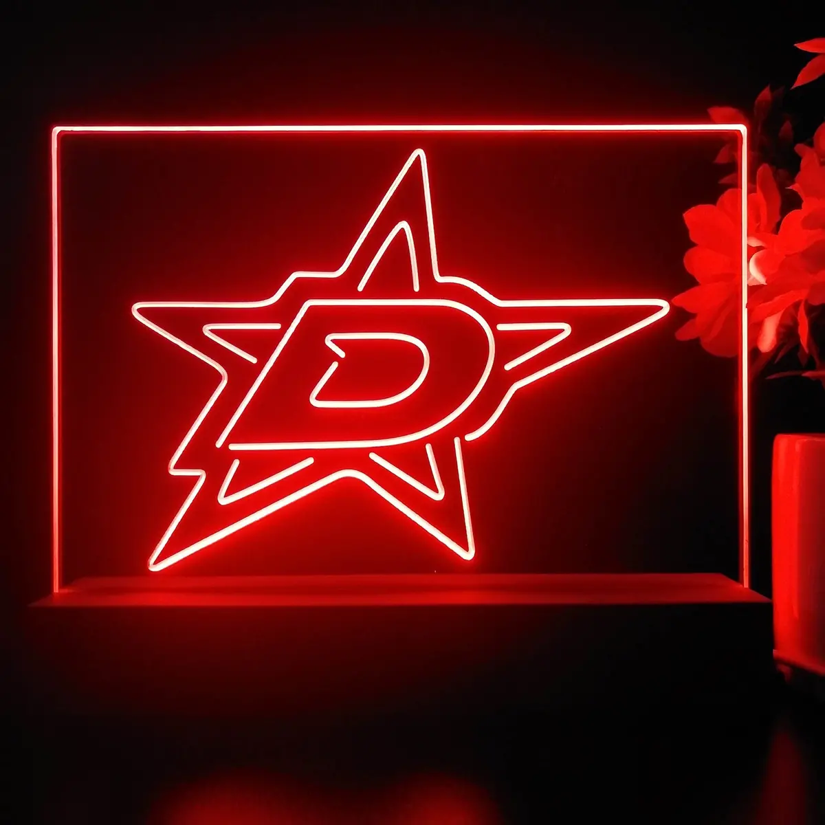 Dallas Stars Night Light Pub Bar Lamp 2