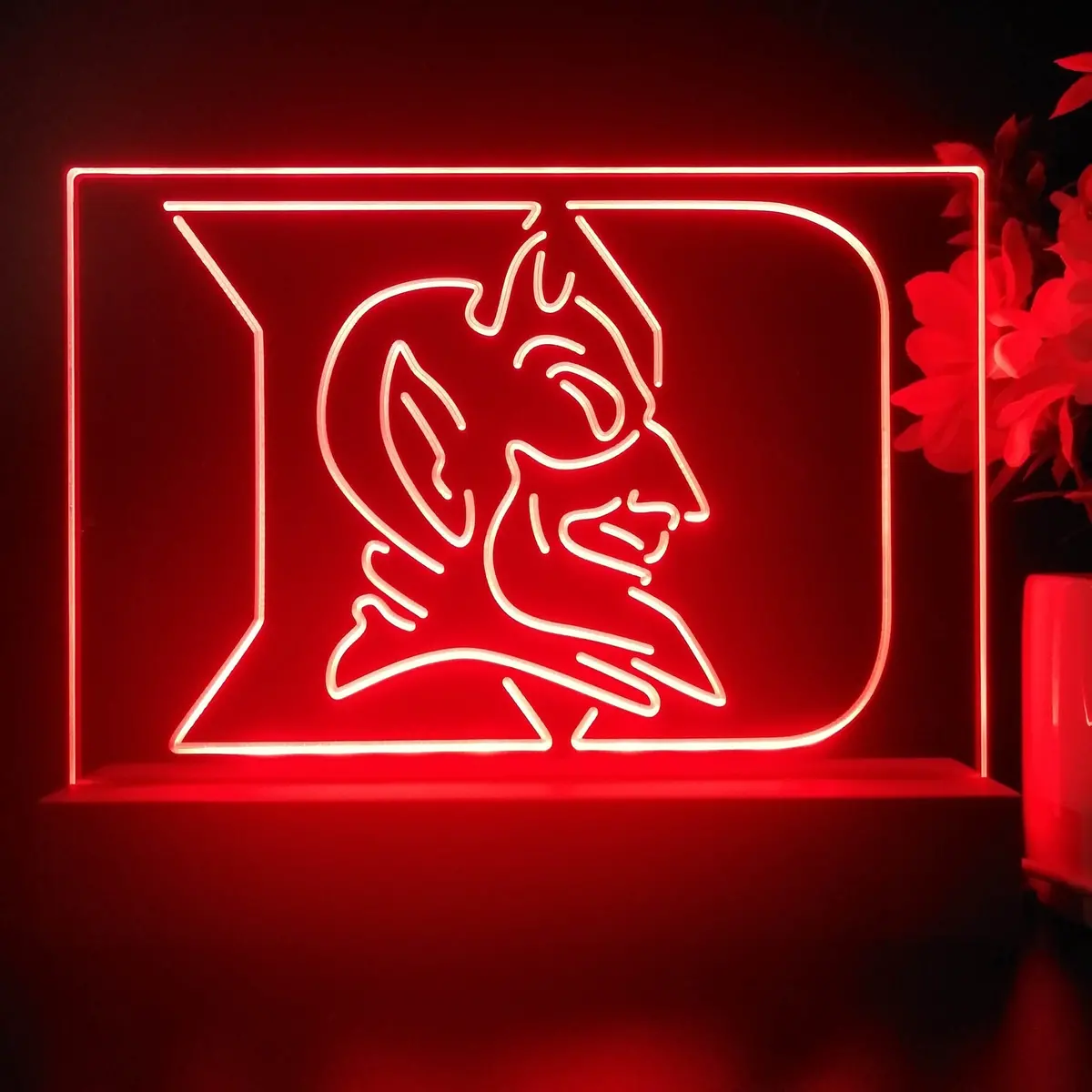 Duke Blue Devils Night Light Pub Bar Lamp 1