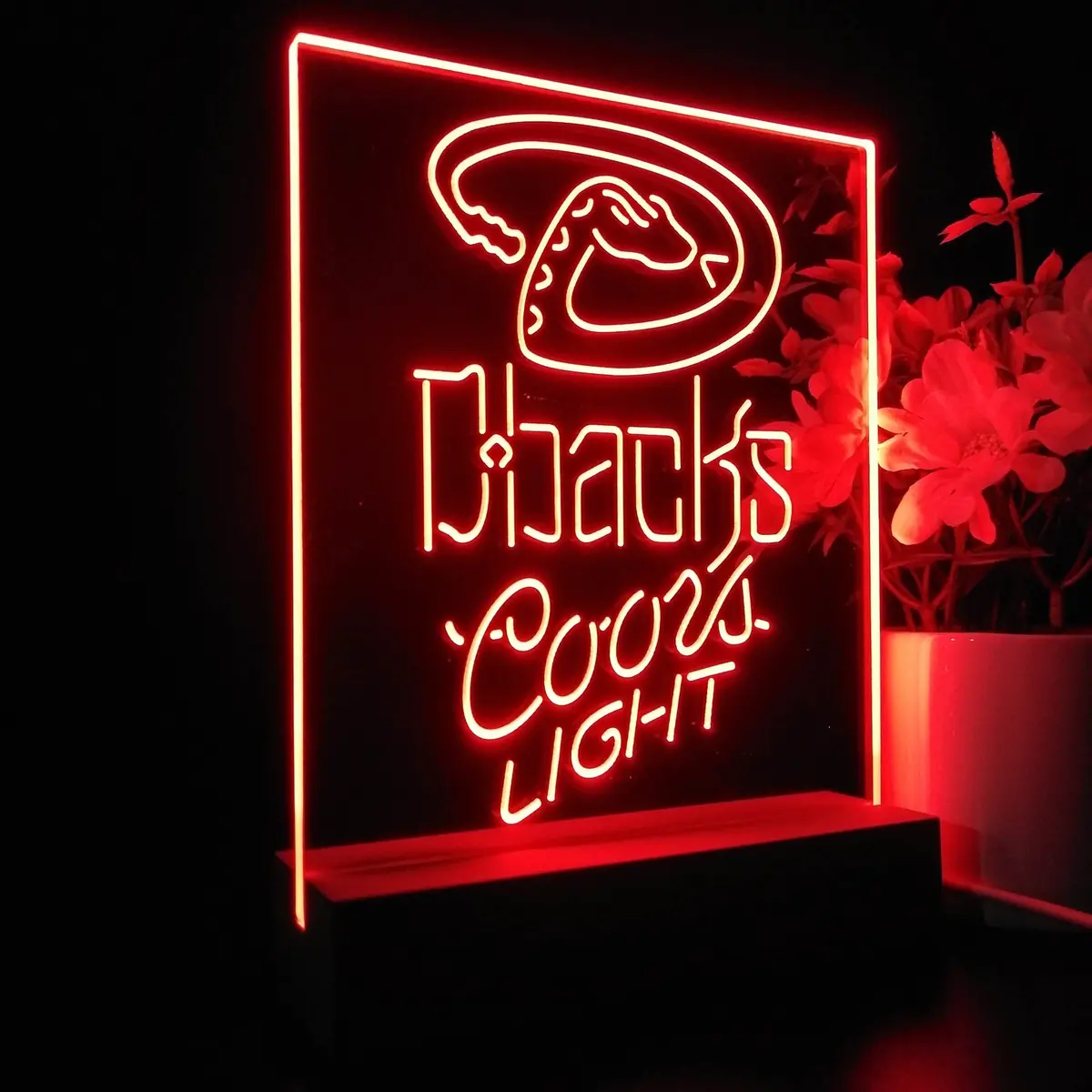 Arizona Diamondbacks Neon Sign Pub Bar Lamp 1