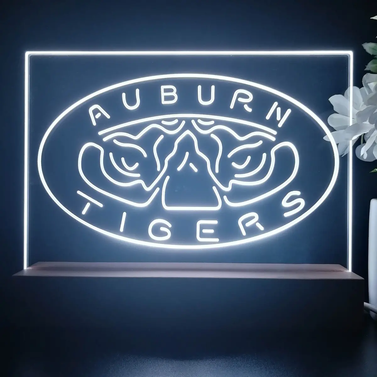Auburn Tigers Night Light Pub Bar Lamp 1