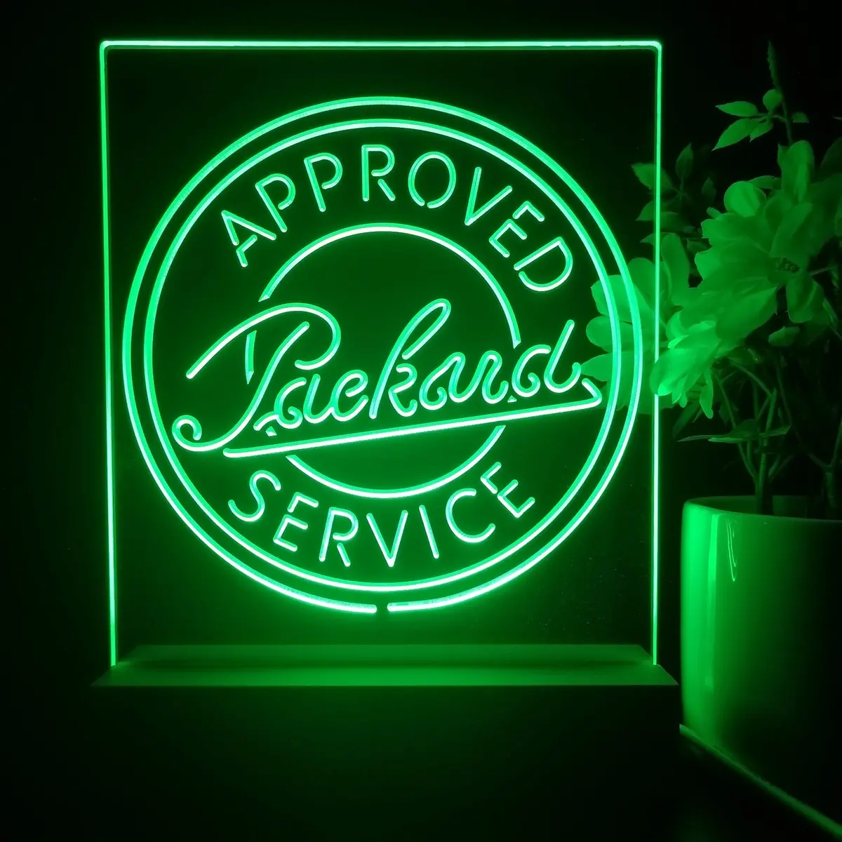 Approved Packard Service Garage 3D Night Light Sign Lamp 2