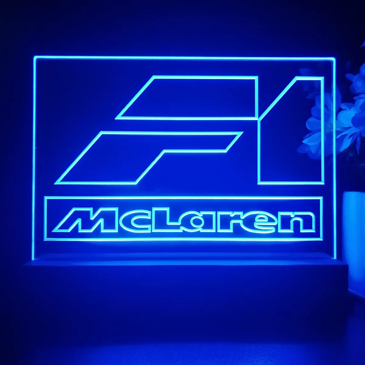 Mclaren F1 Car 3D Illusion Night Light Desk Lamp 1