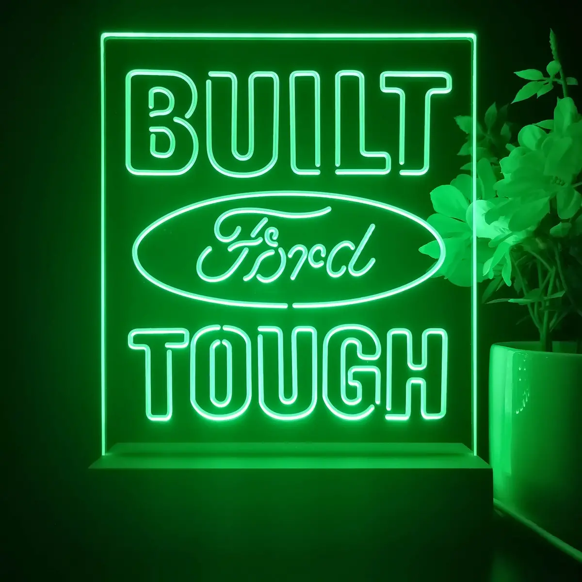 Built Touch Ford 3D Illusion Night Light Desk Lamp 2