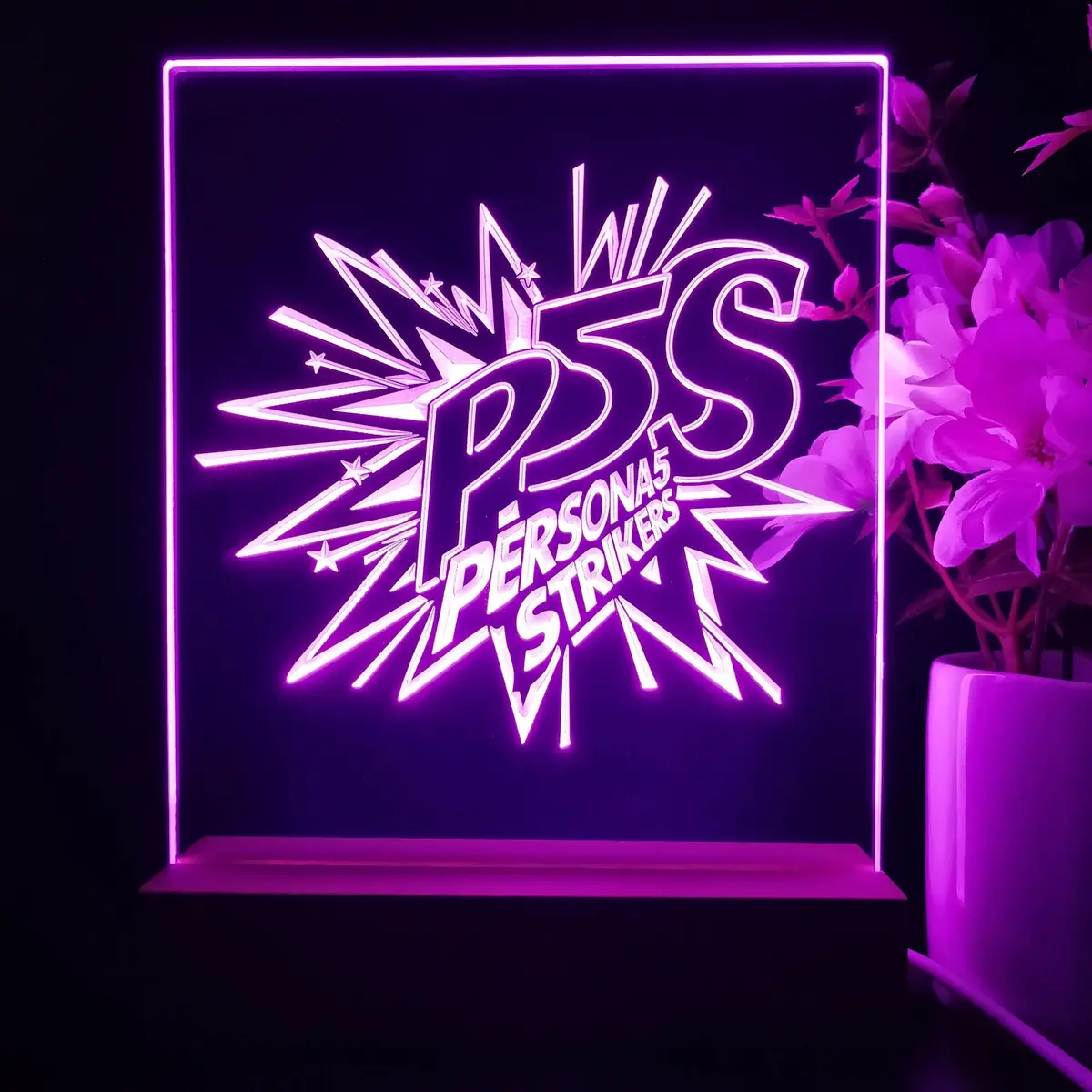 Persona 5 Strikers Game Room Led Sign Lamp Display 2