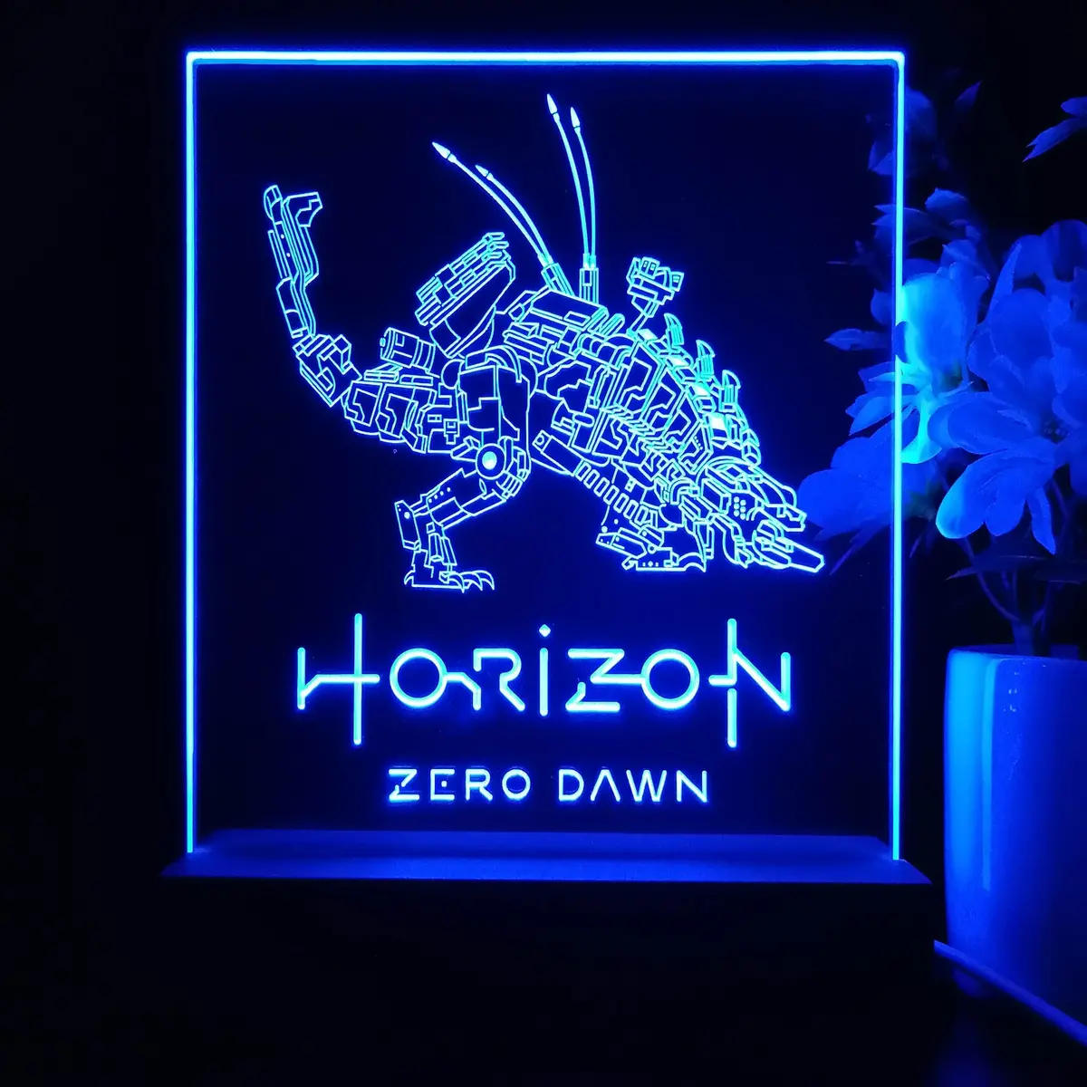 Horizon Zero Dawn Thunderjaws Game Room Led Sign Lamp Display 1