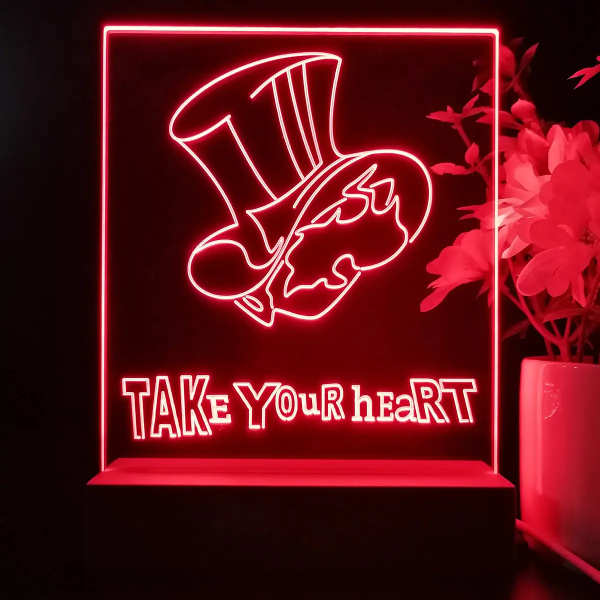 Persona 5 Game Room Led Sign Lamp Display 1