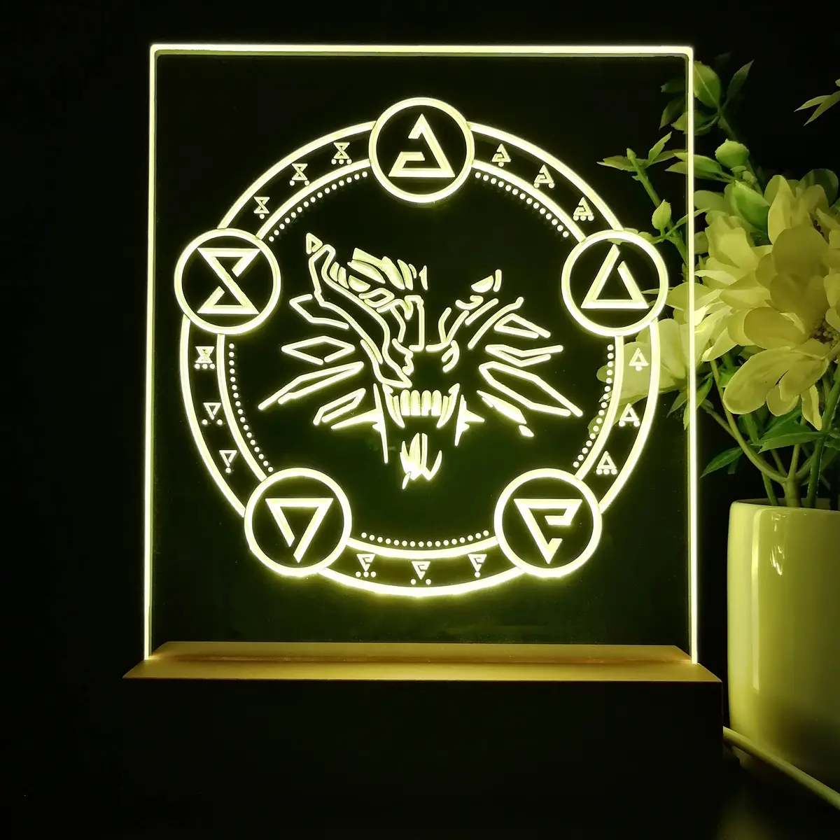 The Witcher Game Room Led Sign Lamp Display 2