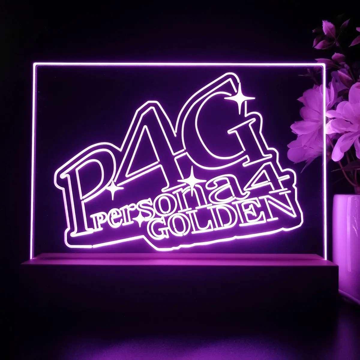 Persona 4 Neon Sign Game Room Lamp 1