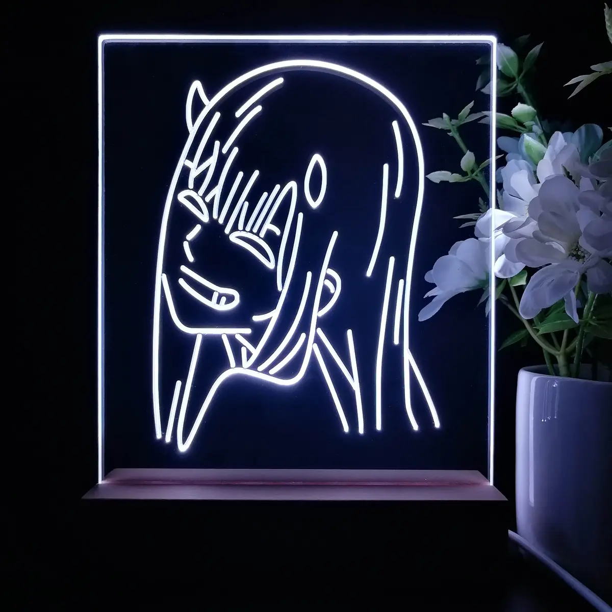 Zero Two Game Room Led Sign Lamp Display 1