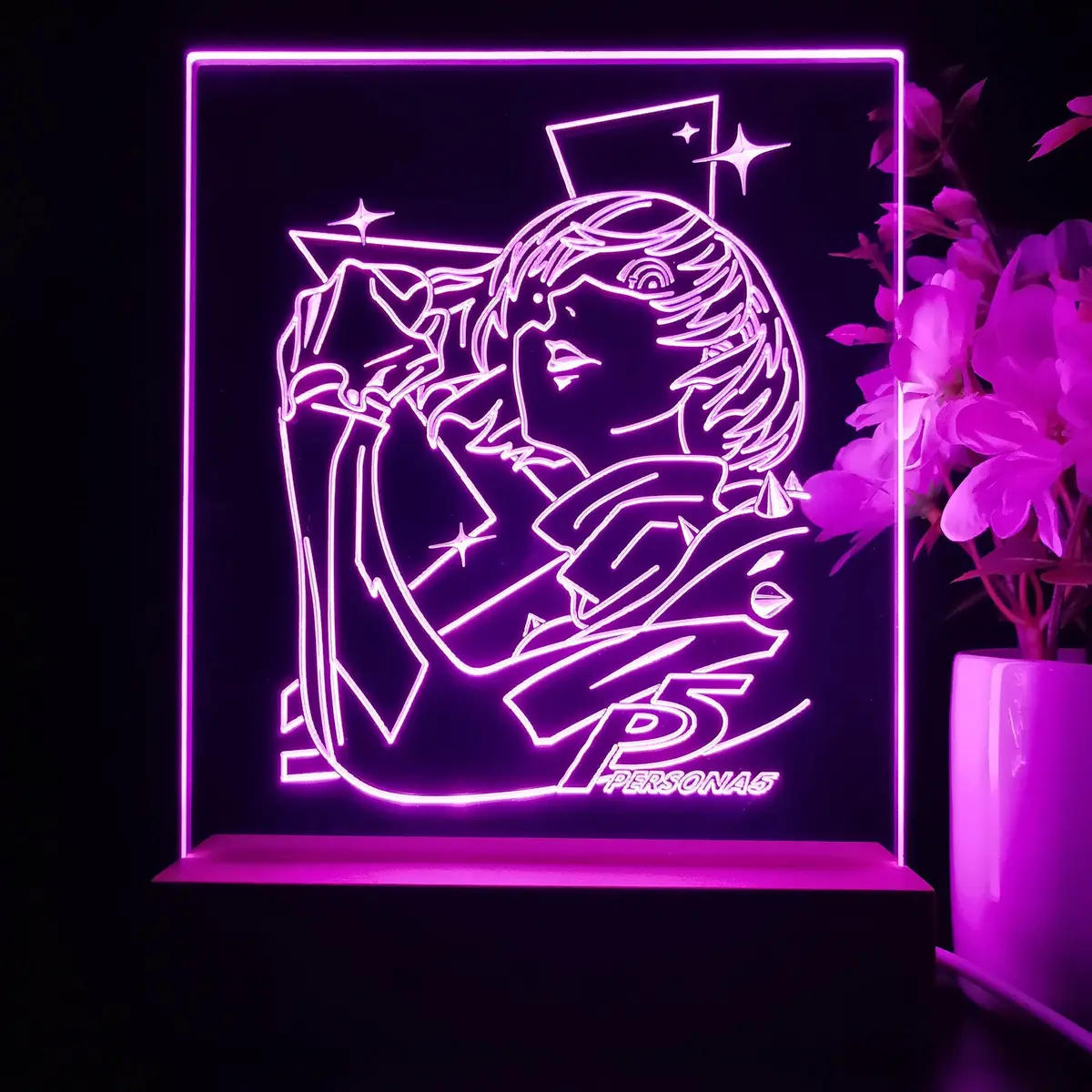 Persona 5 Game Room Led Sign Lamp Display 1