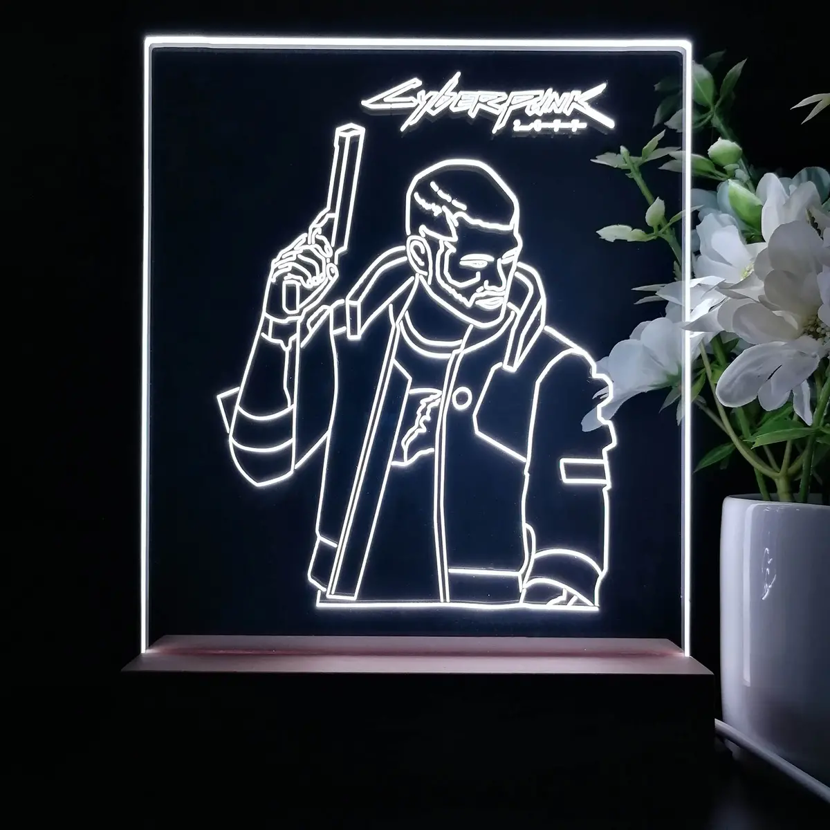 Cyberpunk 2077 Edgerunner Game Room Led Sign Lamp Display 2