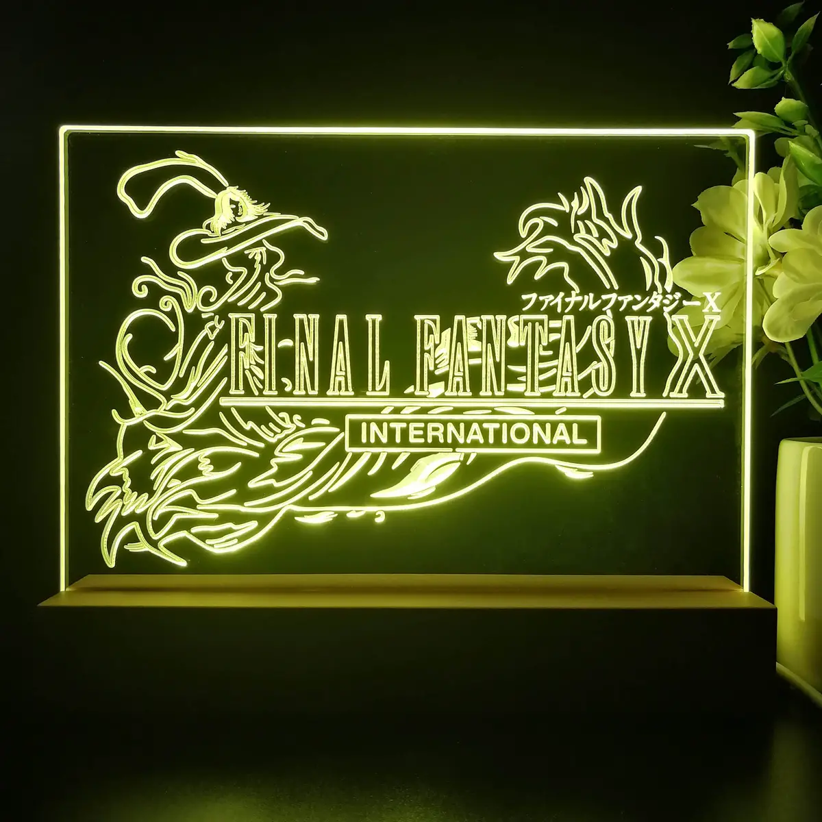 Final Fantasy X Neon Sign Game Room Lamp 1