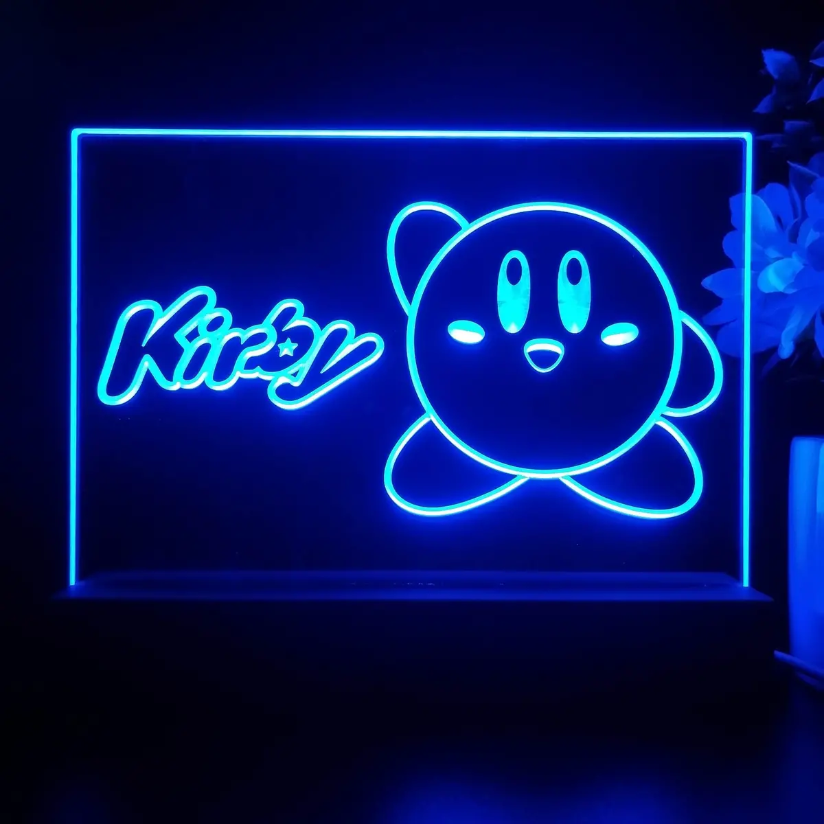 Kirby Star Allies Game Room Led Sign Lamp Display 1