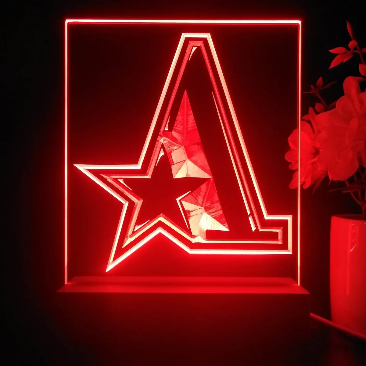 Team Aster 3D Illusion Night Light Desk Lamp 2