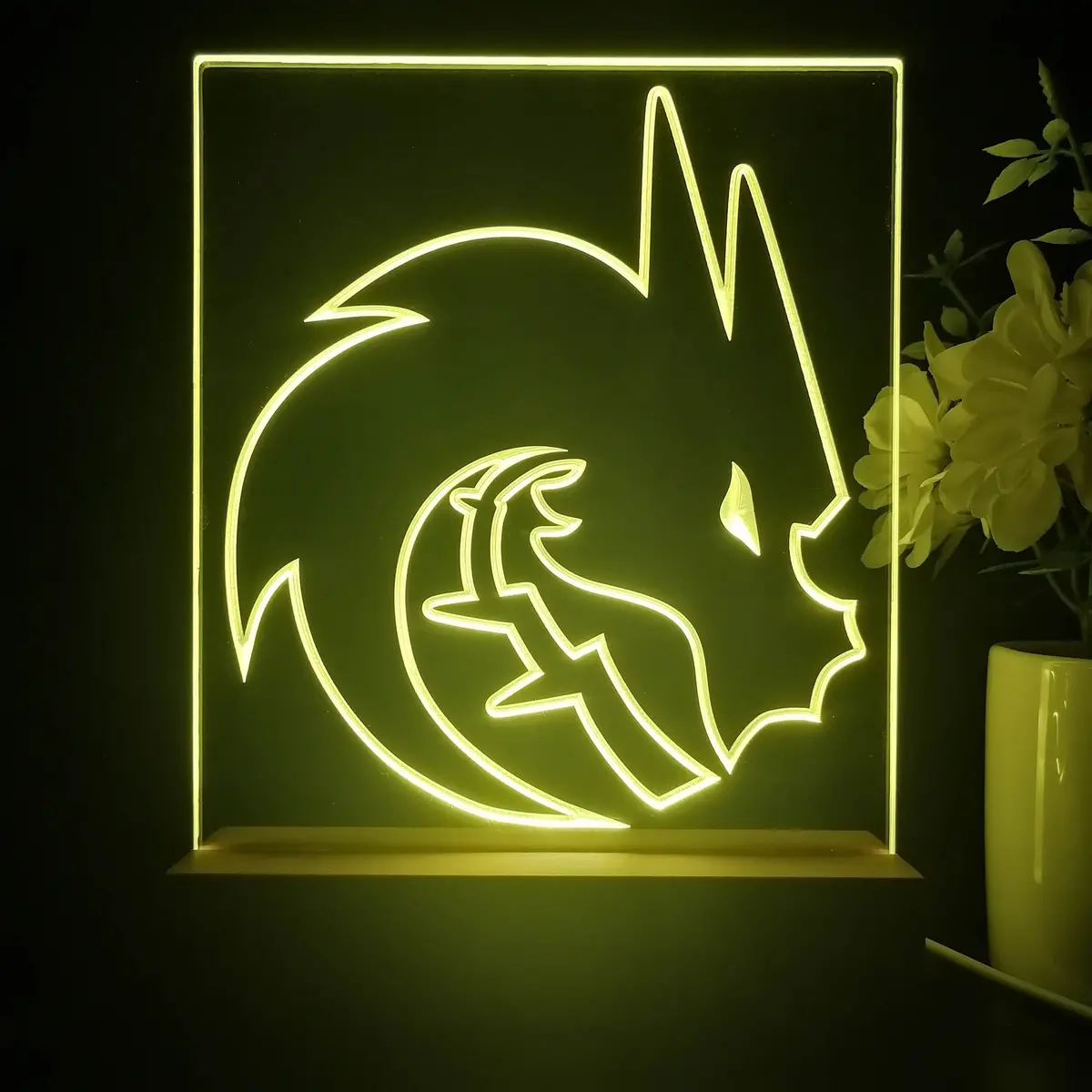 Team Spirit Esports 3D Illusion Night Light Desk Lamp 1